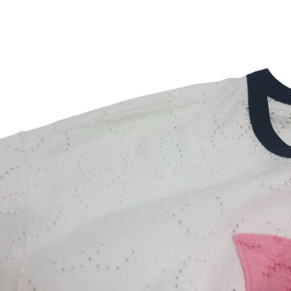 Chanel Short Sleeved T-shirt No5 Star Coco Mark P76438 Cotton White