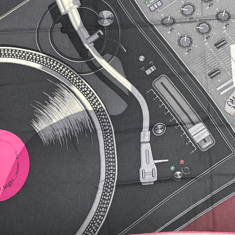 Similar Hermes Carre 100 Scarf Last Night Rectangle Multicolor