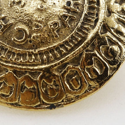 Chanel COCO MARK 31 RUE Cambon Vintage Gold Plated Ladies 30.0g Earrings