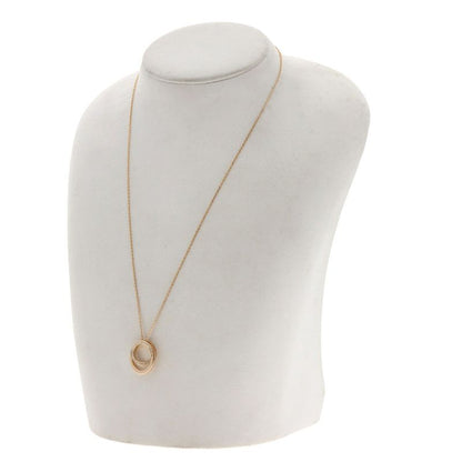 Cartier Etancel De Cartier Diamond Necklace 18K Pink Gold Ladies