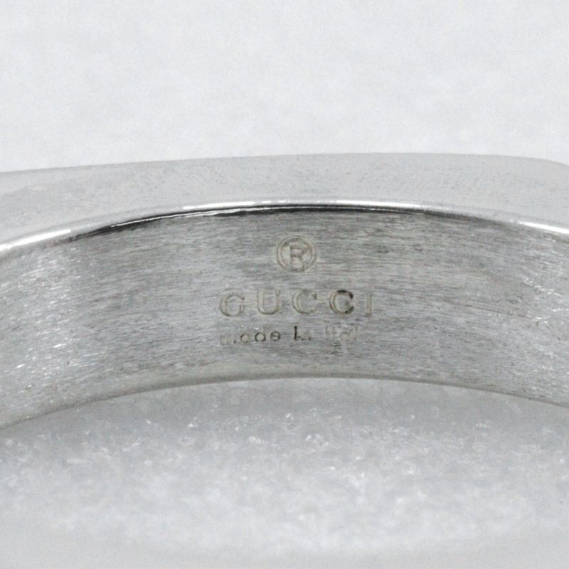 Gucci Bolt Silver 925 Size 10 Ladies 6.8g Ring