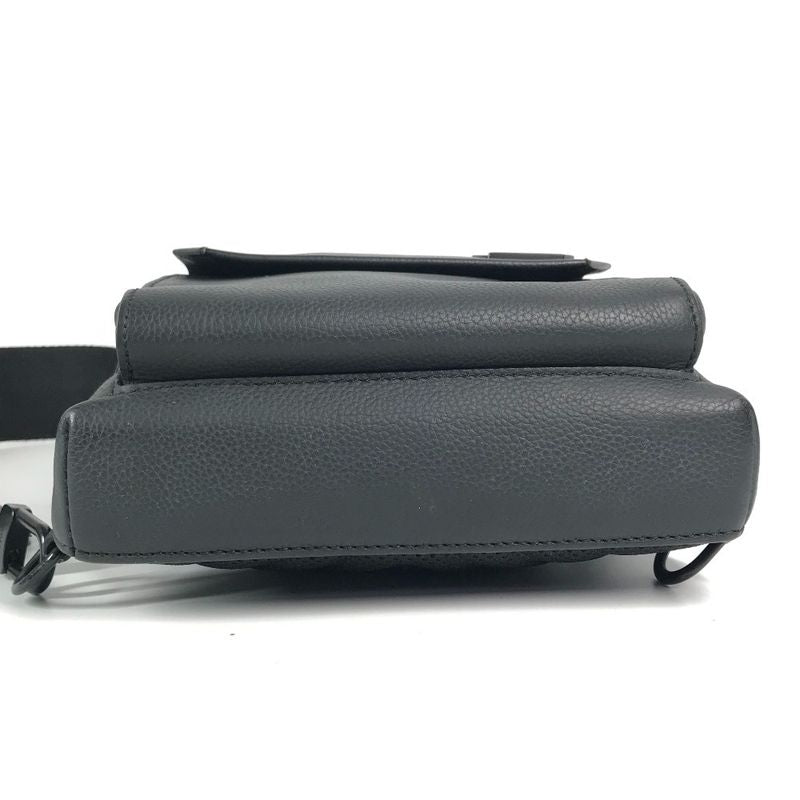 Louis Vuitton Shoulder Bag Pilot Su Ring Bag M23736 Leather Noir Black