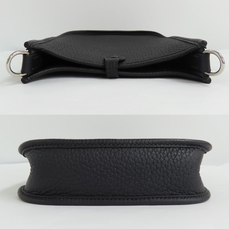 Hermes Evelyne T PM Cavern Blue Sapphire Taurillon Clemence Svhardware