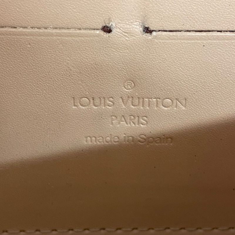 Louis Vuitton Monogram Matte Vernis Zippy Wallet A25-1337