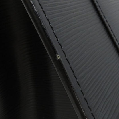 Louis Vuitton Tote Bag Madeleine GM Epi Leather Black Silver Hardware Black