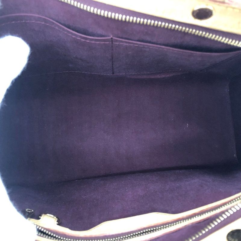 Louis Vuitton Vernis Blair MM Handbag M91690 Red Preowned 005580