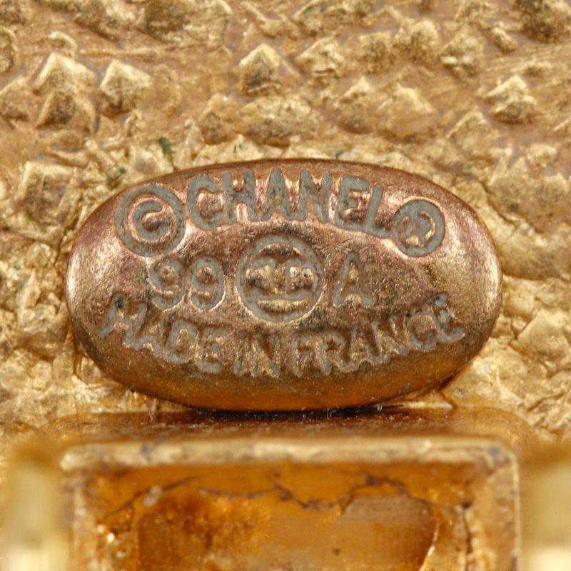 Chanel Flower Motif Gold Plated 99A Ladies 7.5g Earrings