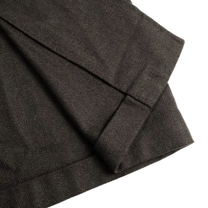 Hermes by Martin Margiela Period 1999aw Cashmere Herringbone Belted Stainless
