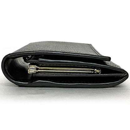 Celine Bifold Long Wallet Black Brown Macadam