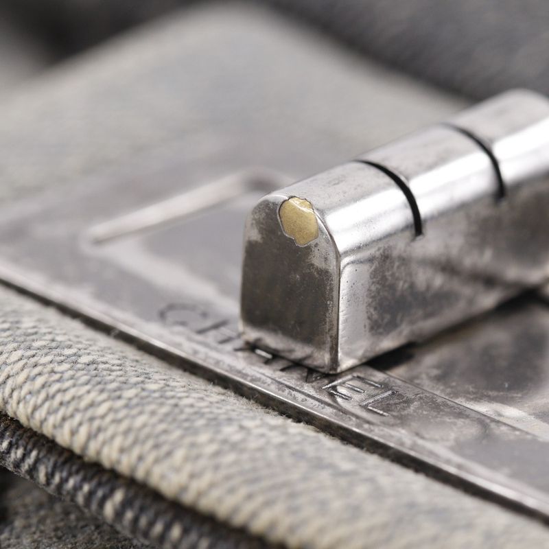 Chanel 2.55 Chain Shoulder Matelasse Double Flap Tricolor Denim Black/beige