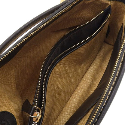 Fendi Raffia Shoulder Monogram Multicolor Bag