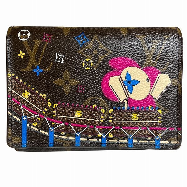 Louis Vuitton Monogram Portefeuille Victorine M69751 Trifold Wallet For Women
