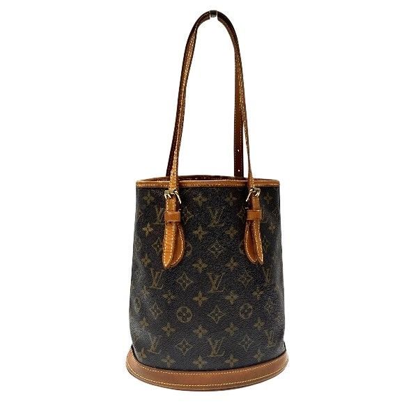 Louis Vuitton Monogram Petit Bucket M42238 Bag Tote Bag Women
