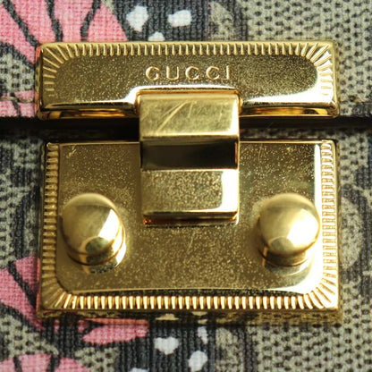 Gucci GG Supreme Chain Wallet Bengal Tiger/cherry Blossom Pattern Long Wallet