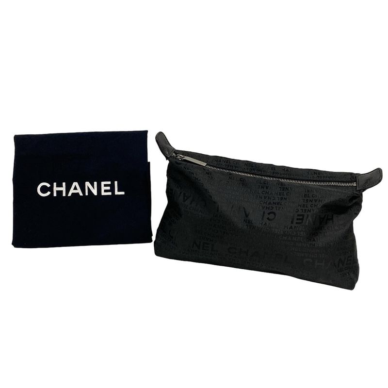 Chanel Tote Bag Executive Line255 A29292 Black Silver Hardware