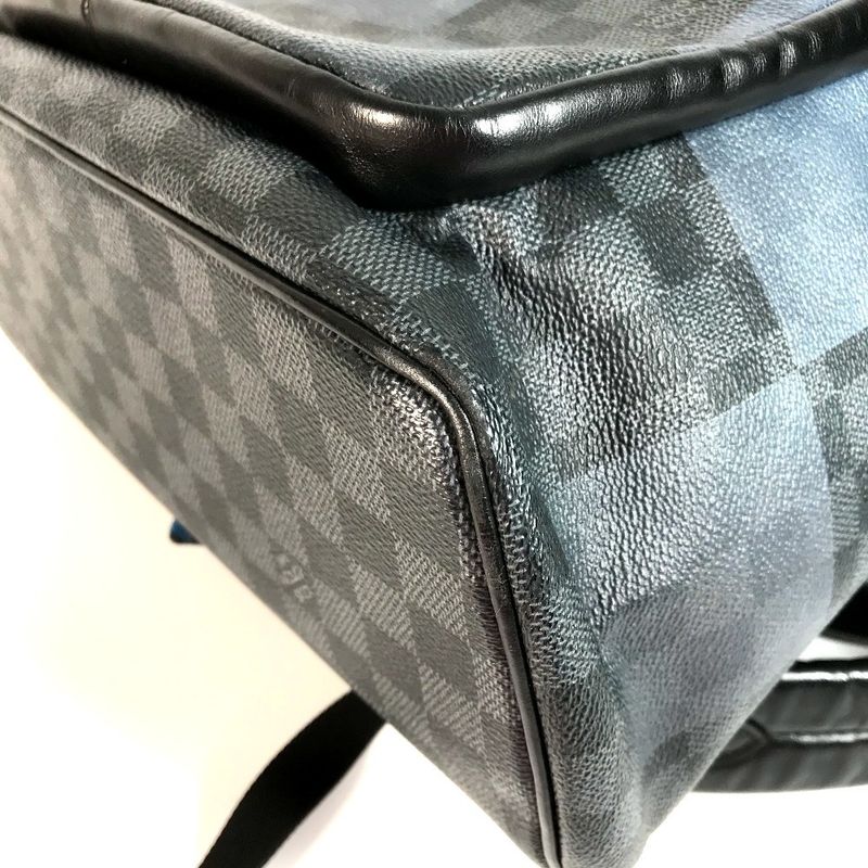 Louis Vuitton Backpack Sac Josh NV N40402 Leather Black