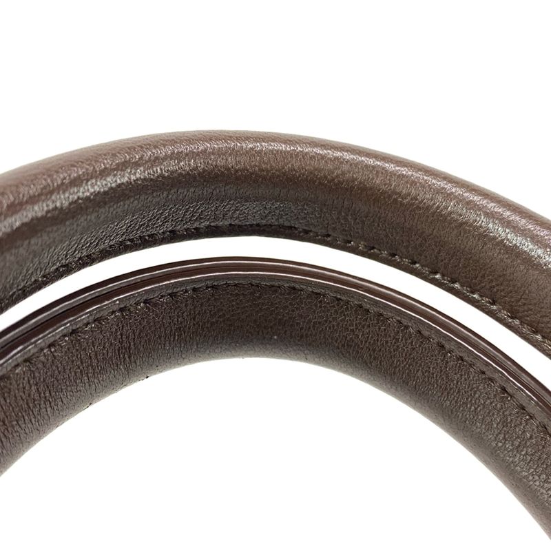 Bottega Veneta Tote Bag Mini Cabas Dark Brown Leather