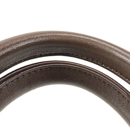 Bottega Veneta Tote Bag Mini Cabas Dark Brown Leather