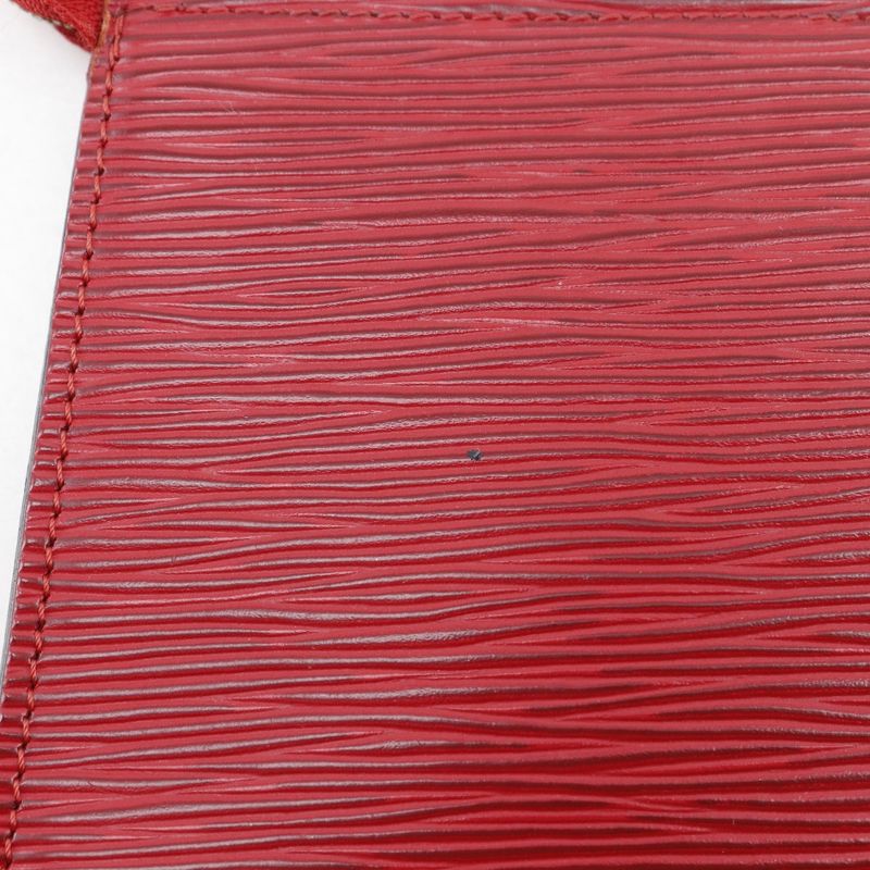 Louis Vuitton Pochette Accessoire Accessory Pouch M52947 Epi Leather Castilian