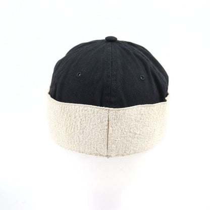 Gucci 492545 100% Cotton Logo-printed Hat With Headband Baseball Cap Black