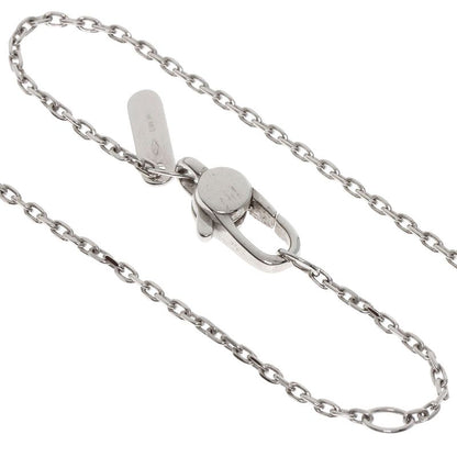 Gucci Icon Twirl Diamond Necklace 18K White Gold Ladies