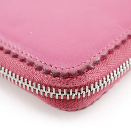 Loewe Anagram Lambskin Pink Women's Long Wallet