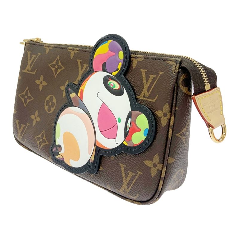 Louis Vuitton M13440 Monogram Pochette Axessoire X Takashi Murakami