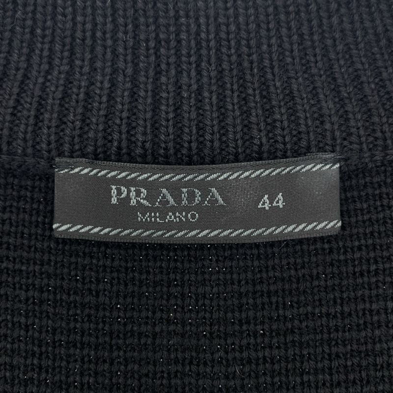 Prada | 2015 | Zip Up Knitted Jacket | 44 | Black | Men's