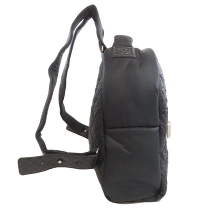 Chanel Coco Cocoon Silver Hardware Backpack Daypack Nylon Women