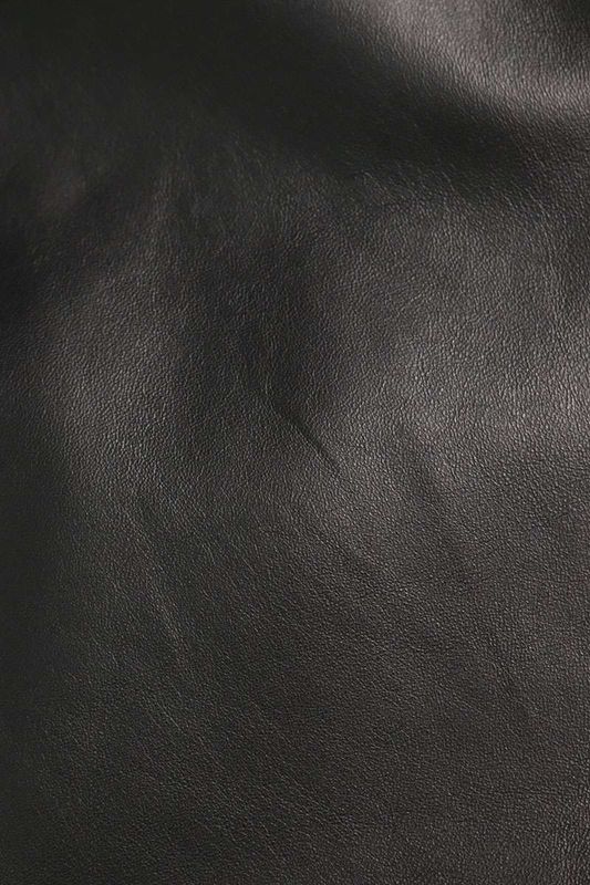 Prada 58a062 Triangle Patch Hooded Leather Jacket Women 38