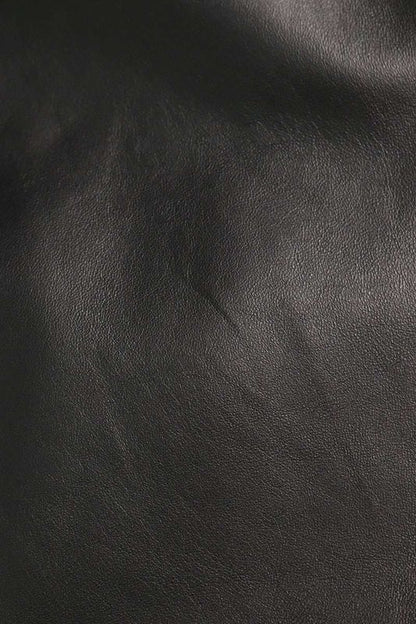 Prada 58a062 Triangle Patch Hooded Leather Jacket Women 38