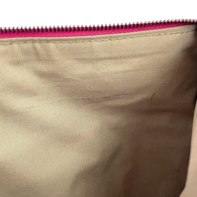 Bottega Veneta Clutch Bag Pink Intrecciato Butterfly Excellent Condition