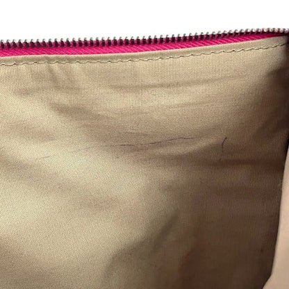 Bottega Veneta Clutch Bag Pink Intrecciato Butterfly Excellent Condition