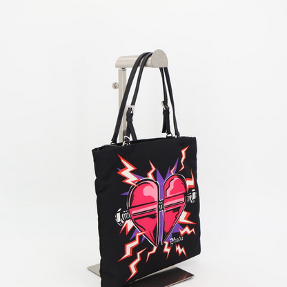 Prada 2WAY Handbag 1ba252 Black