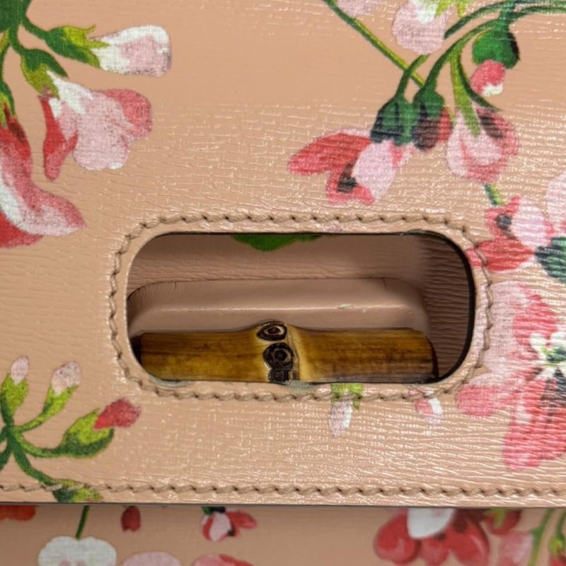 Gucci Daily Bamboo Shoulder Bag Leather 370831 Multicolor Ladies Gucci