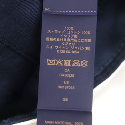  Louis Vuitton 2025 M5147l Cap Bicolor Travel S00 100% Cotton Logo Embroidery