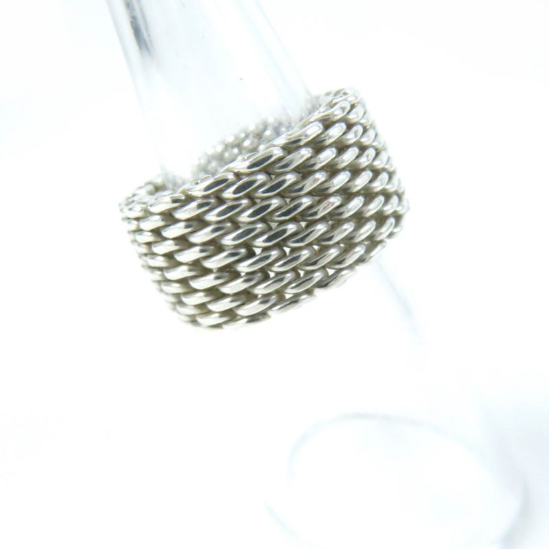 Tiffany & Co Somerset Ring - Ring Accessory Ag925 Silver No 10