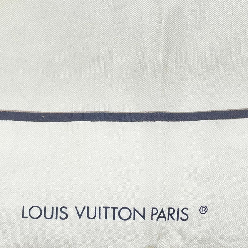 Louis Vuitton Scarf Tree Leaves Yellow