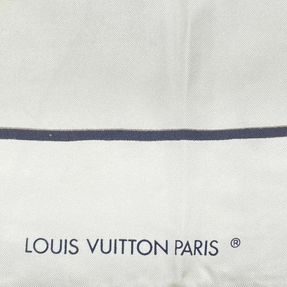 Louis Vuitton Scarf Tree Leaves Yellow