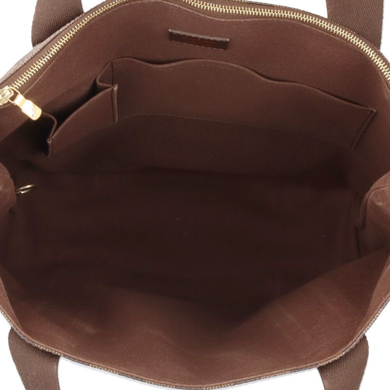 Louis Vuitton Cabas Bobol Damier Tote Bag Damier Canvas N52006 Brown Ladies