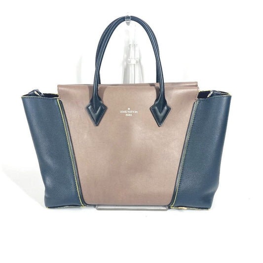 Louis Vuitton Handbag Tote W Cuir Orfebvre M94481 Leather Brown