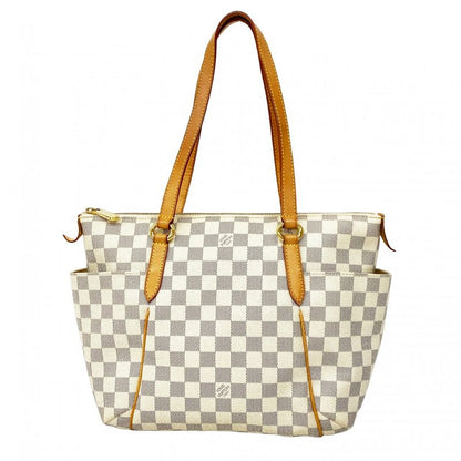 Louis Vuitton Tote Bag Damier Azure Totally PM N41280 White Ladies