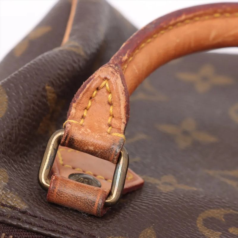 Louis Vuitton Monogram Mini Speedy M41534 Leather 2WAY Shoulder Bag Crossbody