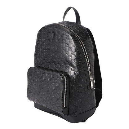 Gucci Backpack Sac Guccissima Black