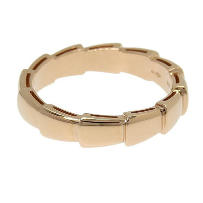 Bvlgari Bulgari Serpenti Viper Ring 18K Pink Gold 750 Pink Gold #64 Equivalent
