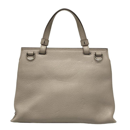 Gucci Handbag Bamboo Daily 370831 Grey Leather
