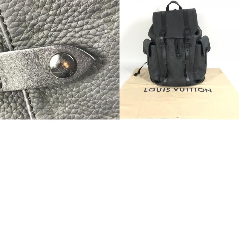 Louis Vuitton Backpack Sac Christopher MM Christopher MM M55699 Taurillon