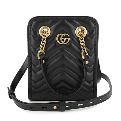 Gucci Shoulder Bag GG Marmont Black