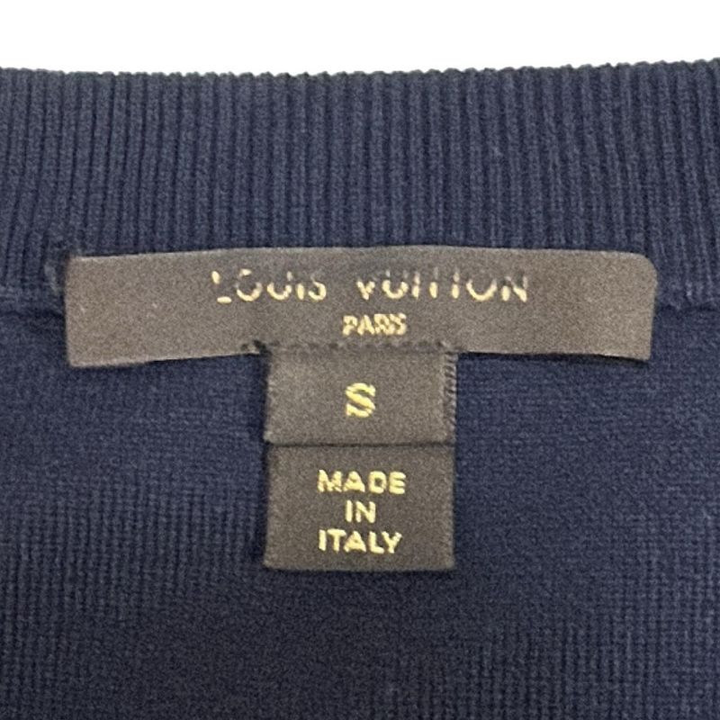 Louis Vuitton Dress Size S Women's - Rw172b MTS Fdkd31 Dark Navy And Black