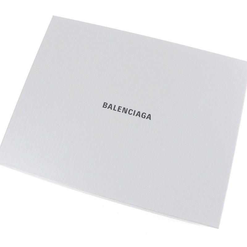 Balenciaga 100% Cotton BB Logo Embroidery Pile Gown Bathrobe Grey XL Size